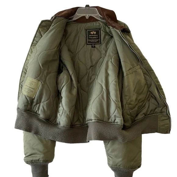 Vintage Jimmy Buffett flight jacket LARGE 2000 Tour Alpha